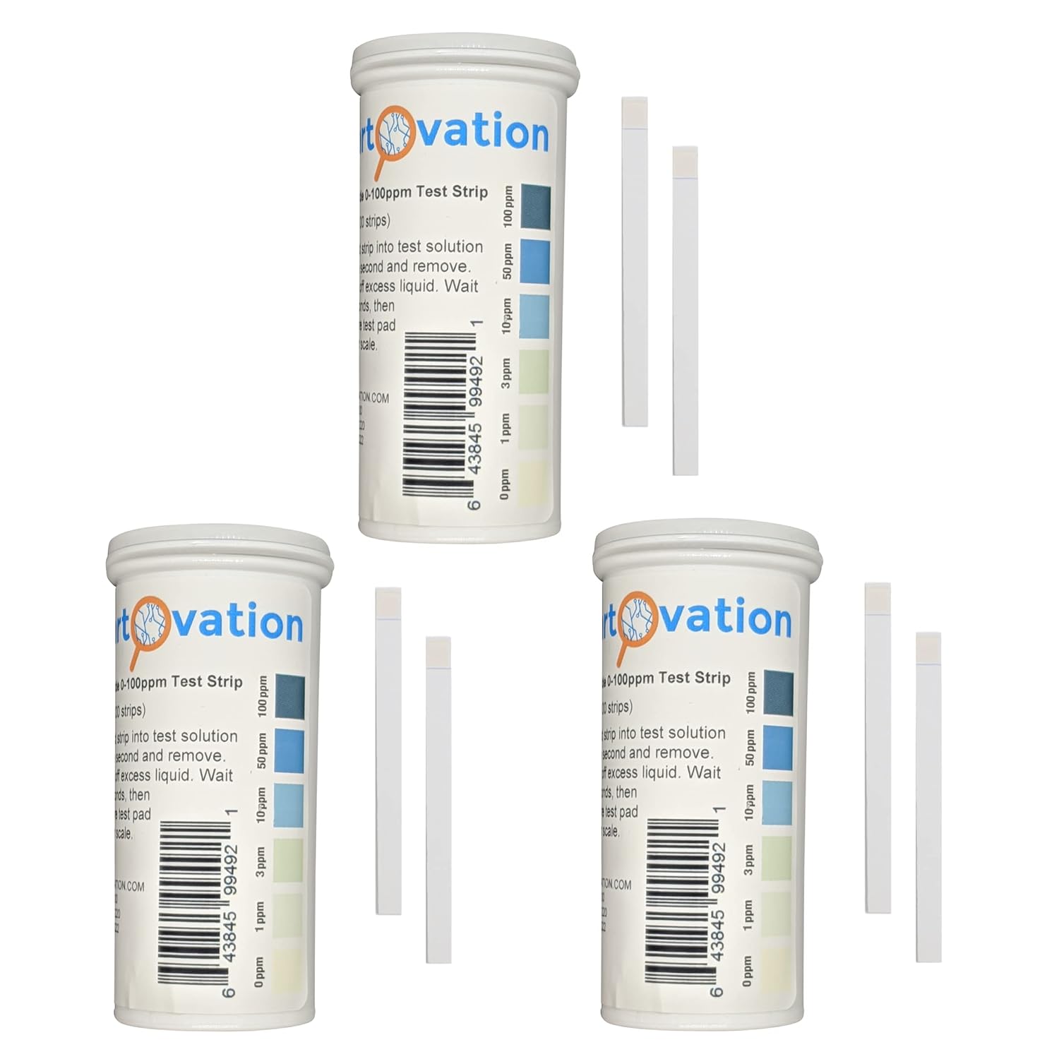 Hydrogen Peroxide Test Strip Kit for Water Quality Testing