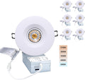 Premium Canless Recessed Gimbal Downlight 4 in Rotatable Spotlight