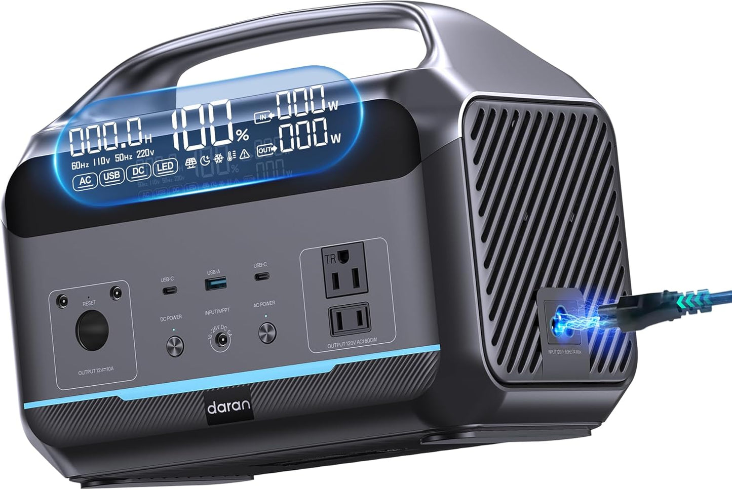 Portable Power Station for Camping and Outdoor Activities