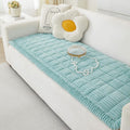 Couch Cover for Dogs Washable Fuzzy 3 Cushion Sofa Cover - Non Slip