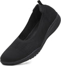 Women's Flats Slip On Go Walk Shoes for Comfortable Walking stretchy