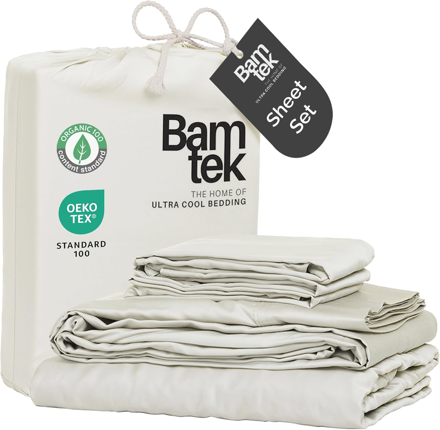 100% Viscose Bamboo Sheets Queen Size for Hot Sleepers