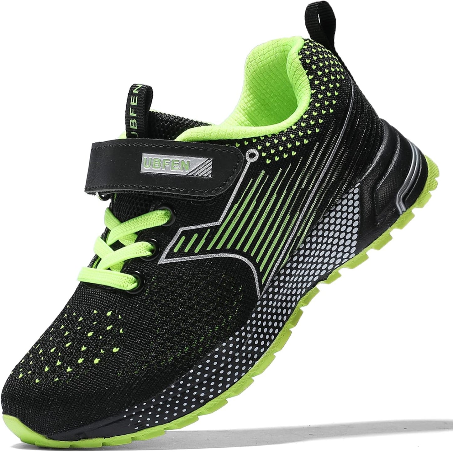 UBFEN Kids Sneakers for Running Athletic Walking Sports Shoes