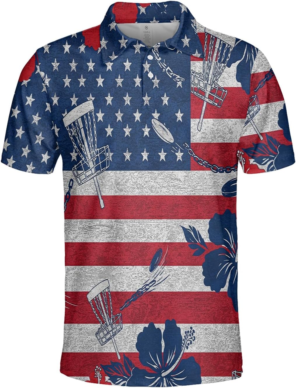 Custom Name Tropical Polo: Men's Golf Shirts, Series 29