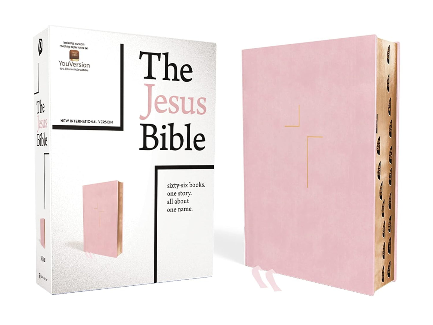 The Jesus Bible NIV Edition with Thumb Tabs for Easy Navigation