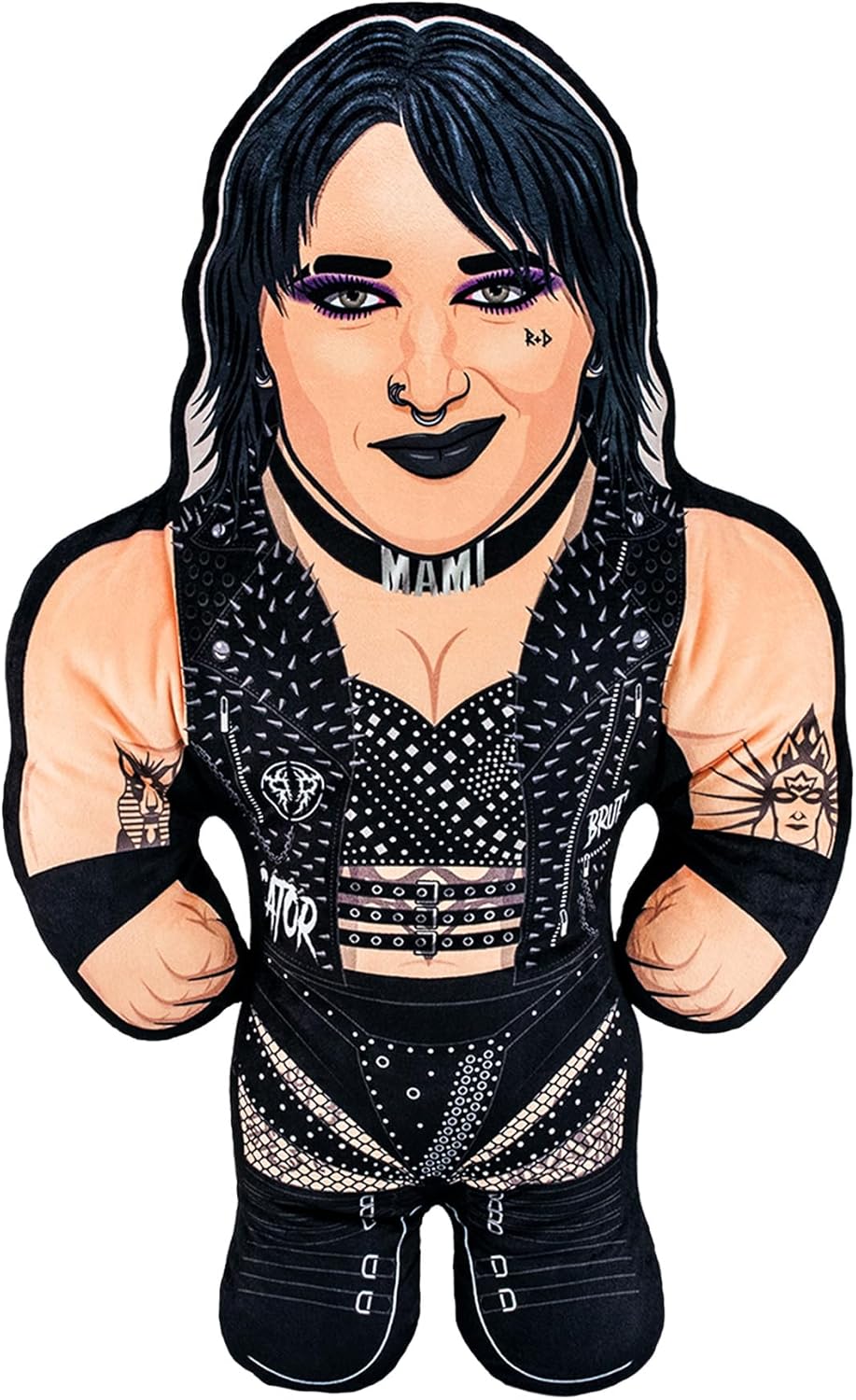 WWE Rhea Ripley 24in Bleacher Buddy - Soft Plush Toy for Fans