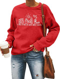 FAYALEQ Christmas Sweatshirt Women Merry Christmas Pullover - Cozy