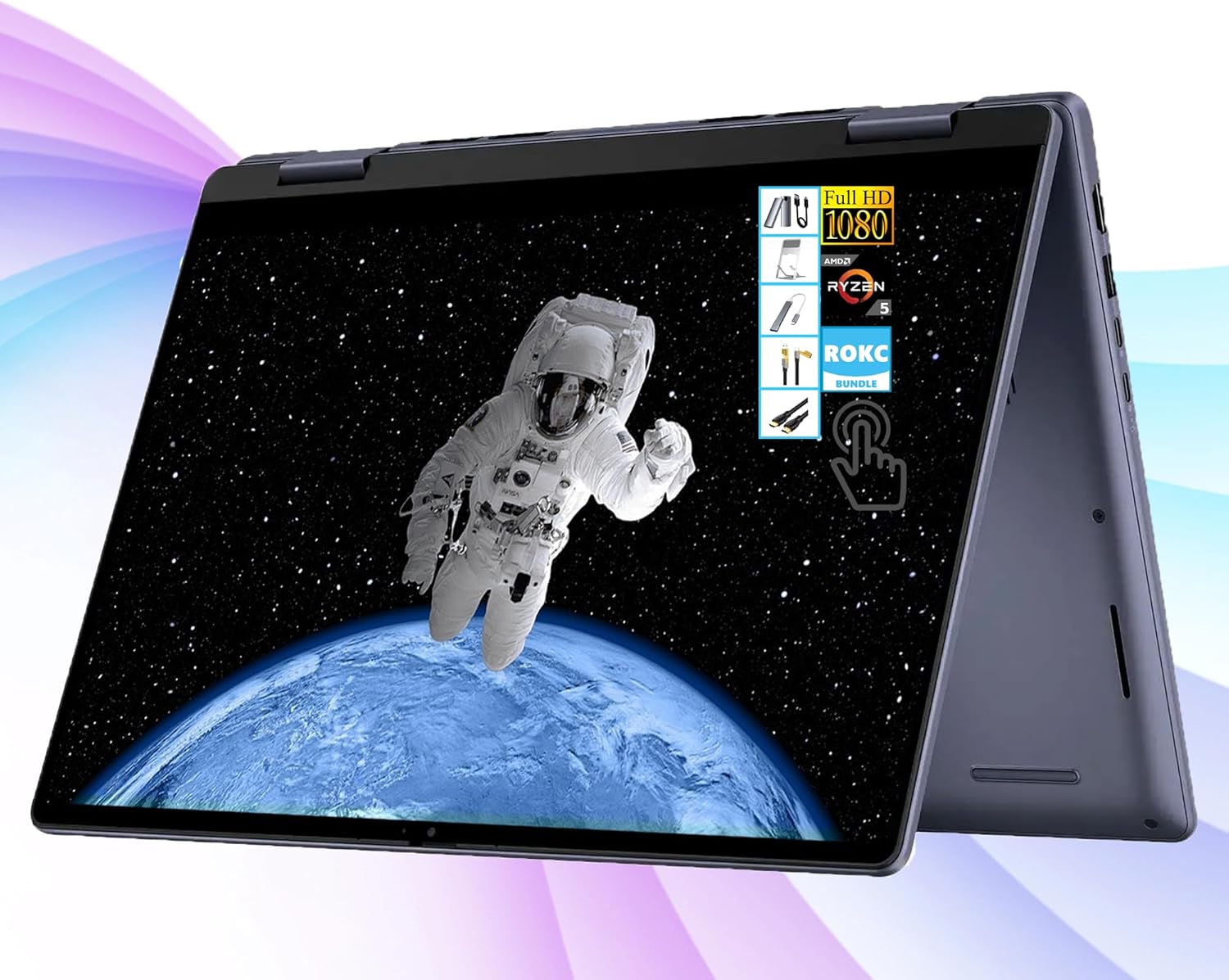 Dell Inspiron 14 FHD Touchscreen 2-in-1 Laptop with 64GB RAM