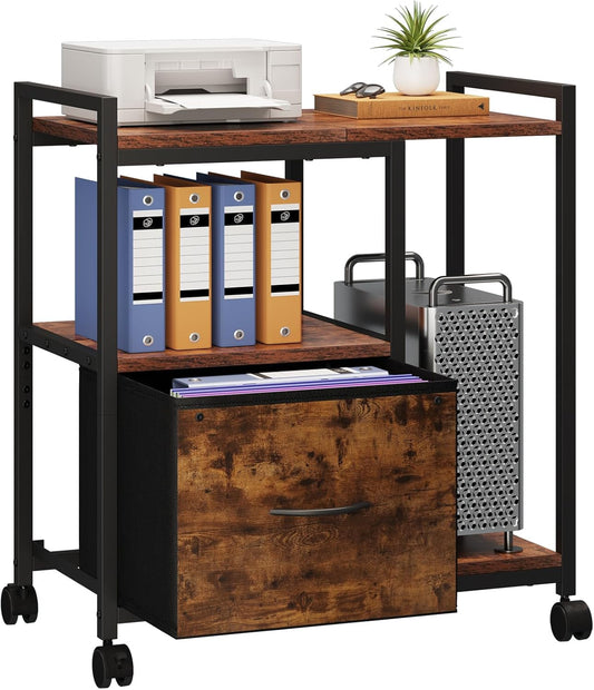Dripex Rolling Printer Stand - Organize with Style!