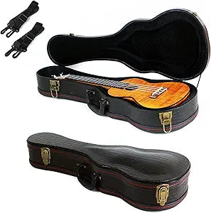 Premium Tenor Ukulele Hard Case with Plush Interior Protection