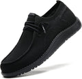 Extra Wide Shoes for Men - 4E to 5E Slip-On Loafers with Arch Support