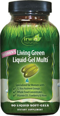 Womens Living Green Liquid-Gel Multi - Whole Food Multivitamin