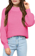 Casual Wear Mock Neck Sweater for Girls from Imily Bela
