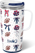 22oz Travel Mug with Handle and Lid - Cup Holder Friendly