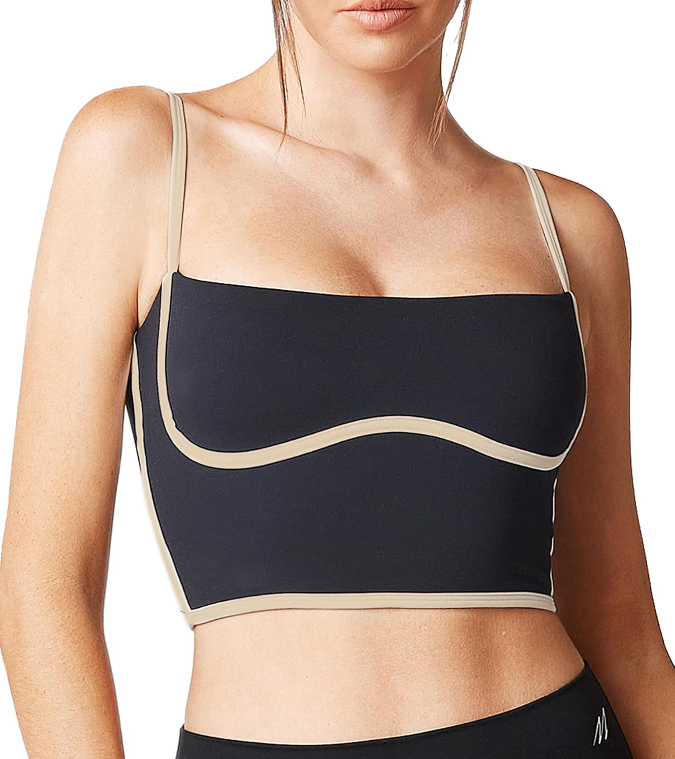Move With You Sleeveless Spaghetti Strap Sports Bra Tank Top
