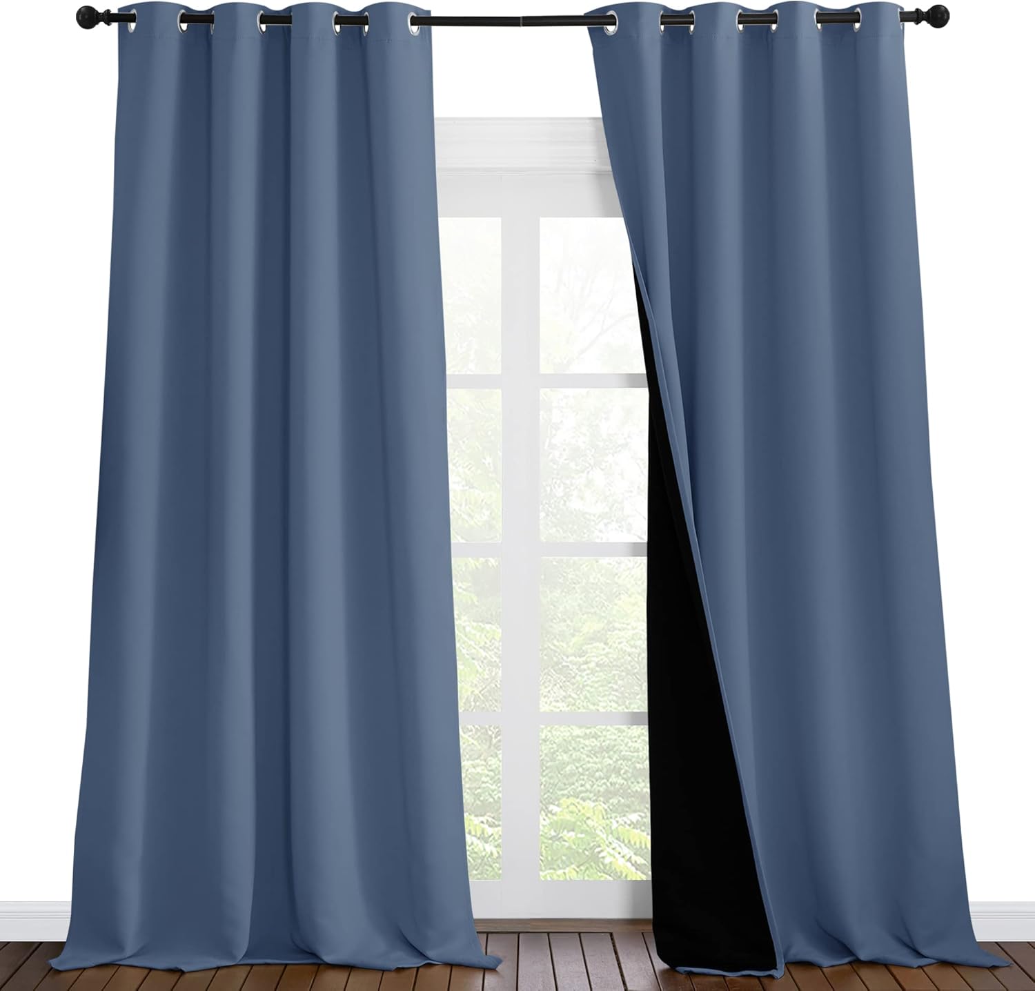 NICETOWN Cold Reducing Curtains for Full Light Blocking Needs
