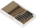 SpaceAid Knife Drawer Organizer 9 in Wide Bamboo Insert - Neat Drawer