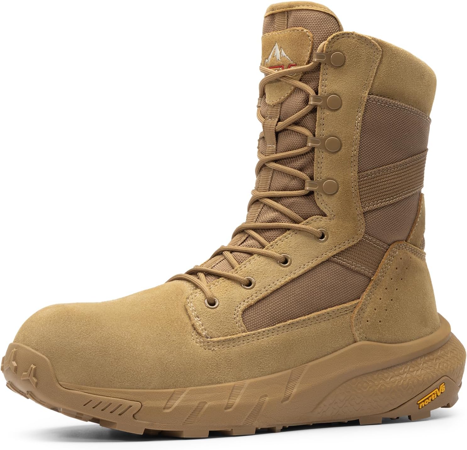 NORTIV 8 Men's 8in Composite Toe Work Boots for All-Day Comfort