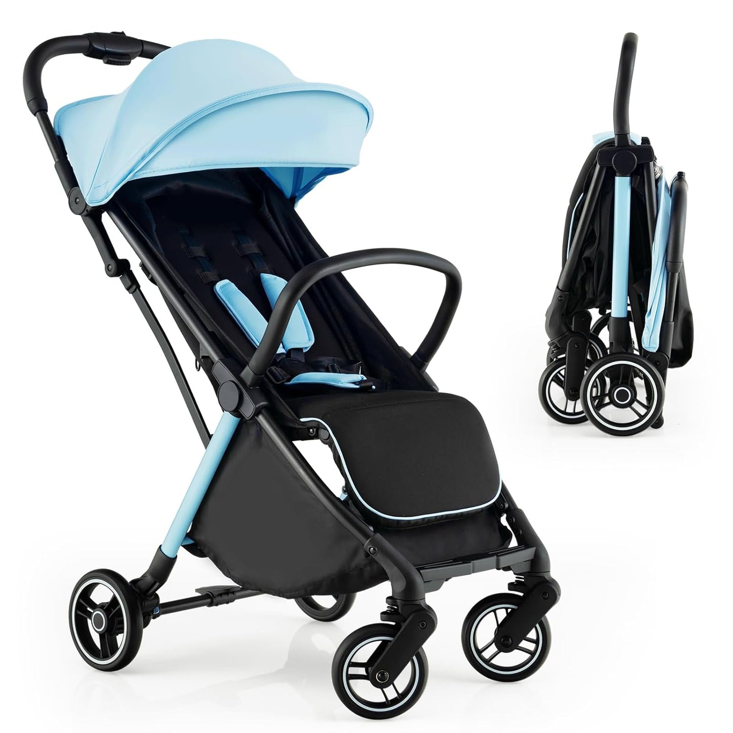 HONEY JOY Lightweight Baby Stroller for Travel & Airplane Use