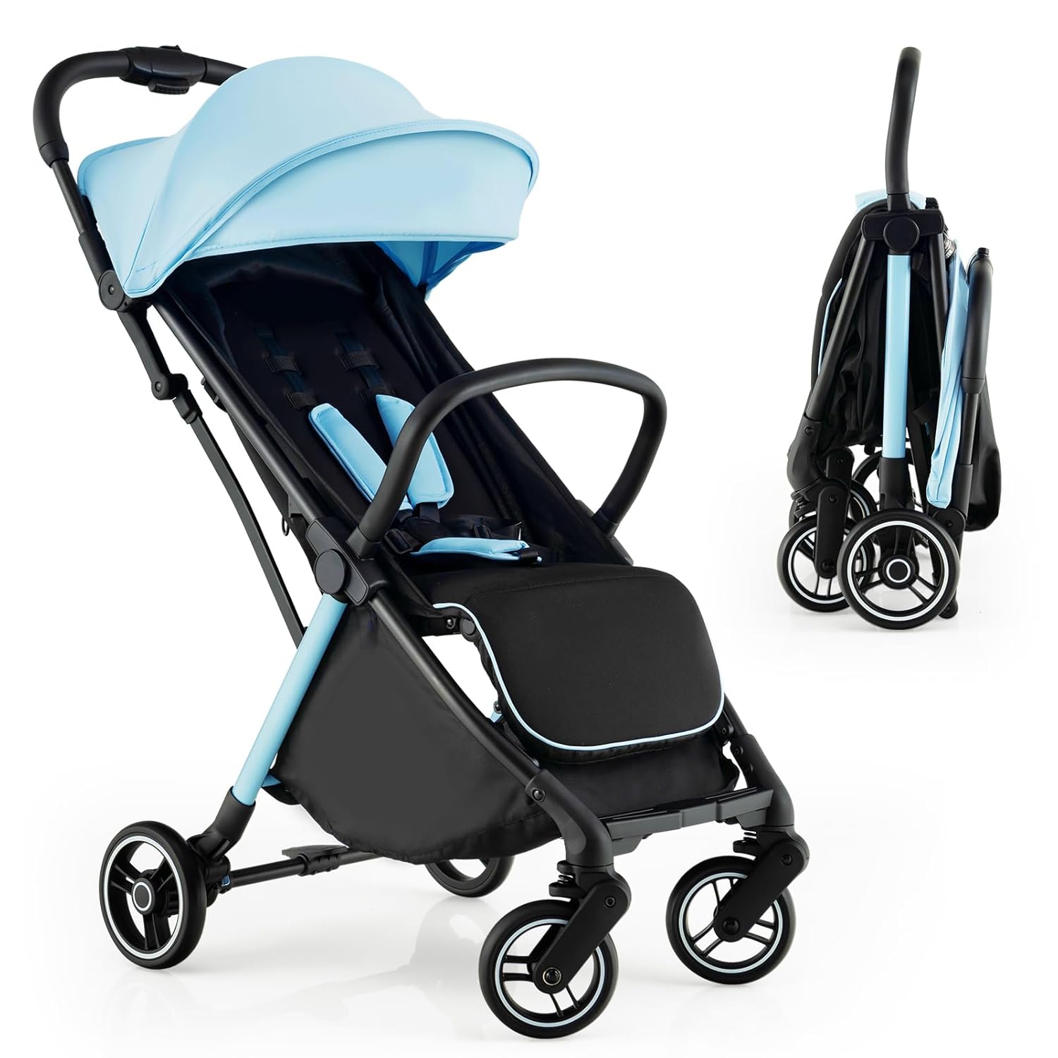 HONEY JOY Lightweight Baby Stroller for Travel & Airplane Use