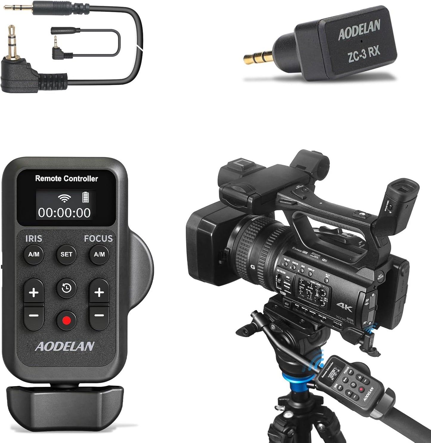 AODELAN Remote Control Camcorder Wireless Zoom Controller Review