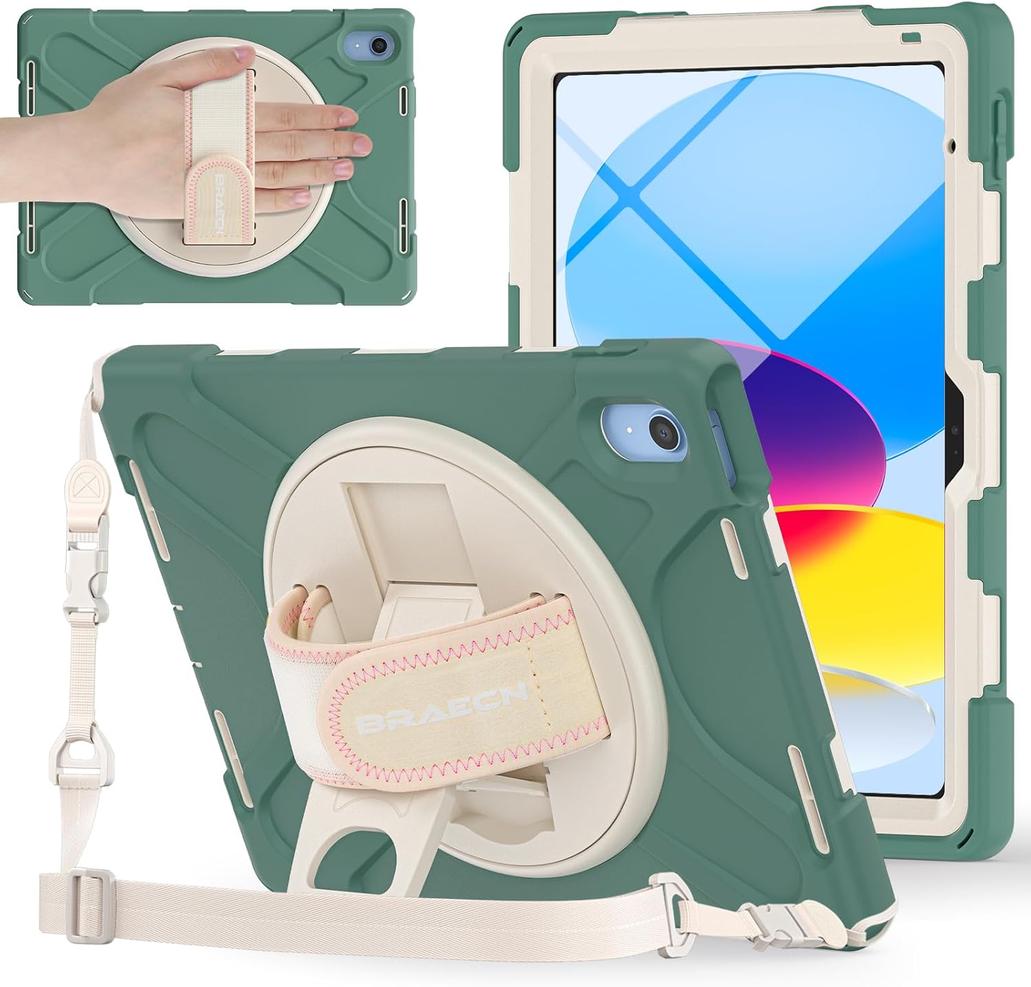 Shockproof Protective Case for iPad 11th/10th Generation 11