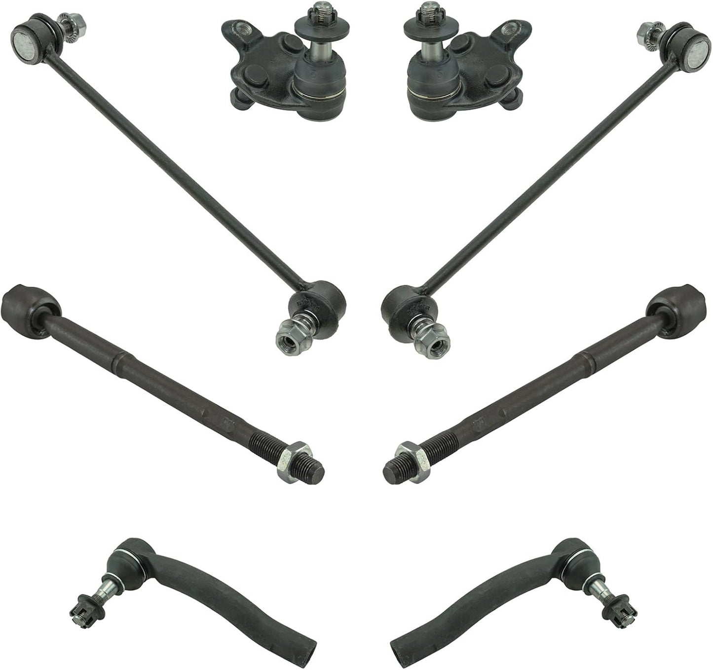 TRQ Front Steering & Suspension Kit for 2004-2009 Toyota Prius