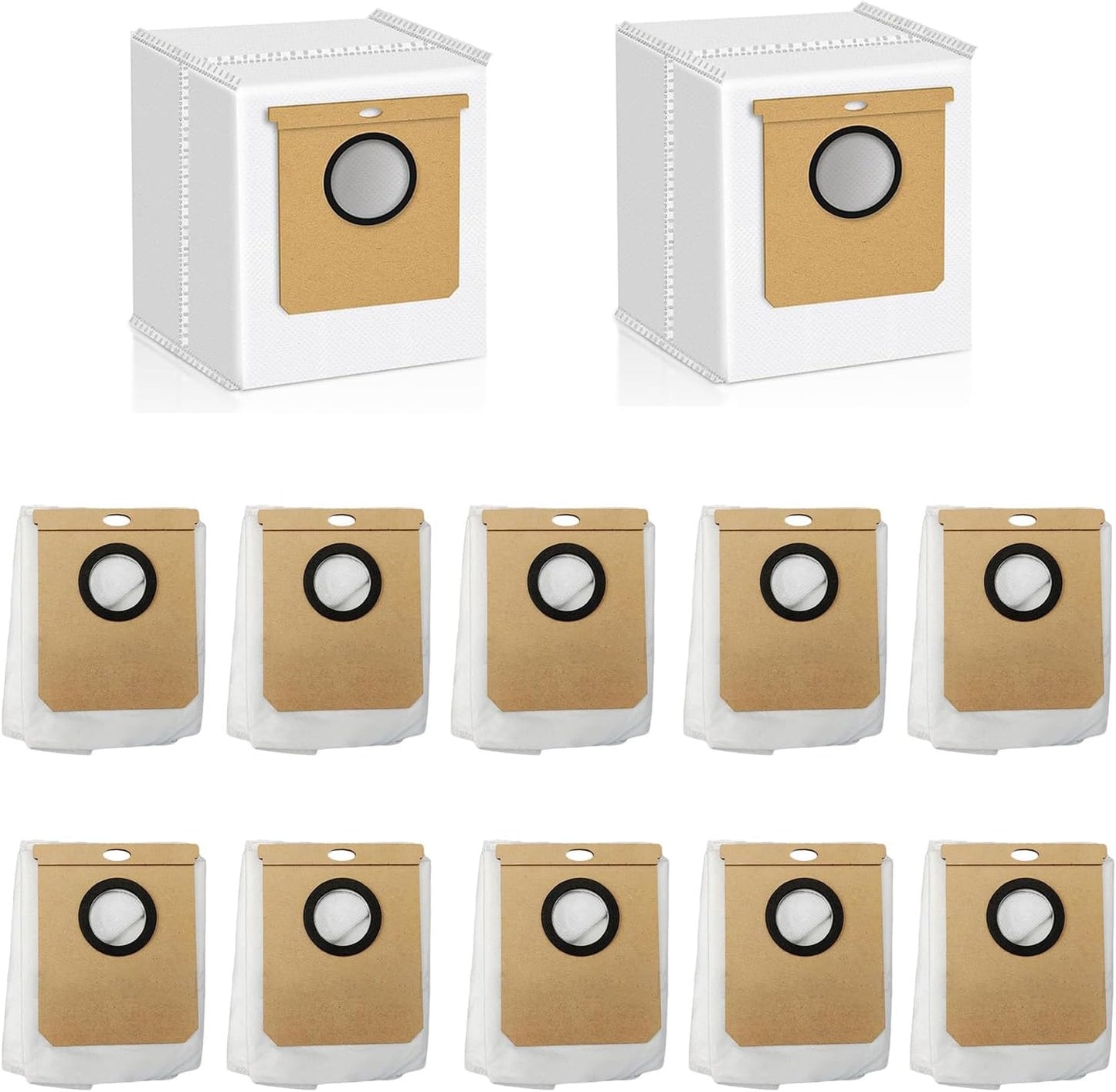 10 Pack Replacement Dust Bags for LUZMQ - Easy Dirt Disposal