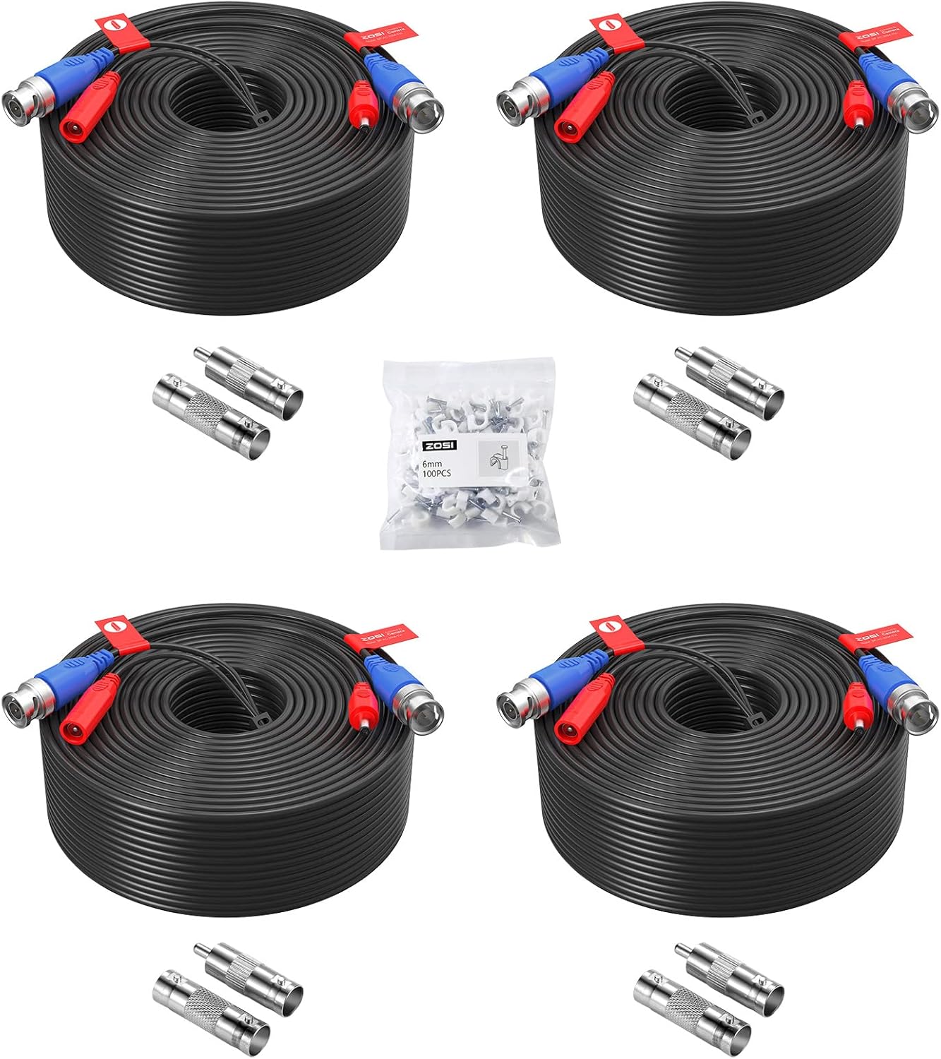 ZOSI 150ft All-in-One Video Power Cable for Security Cameras