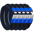 iPhone Charger Cable 50 Pack 6 ft Blue Long Lightning - Durable Bulk