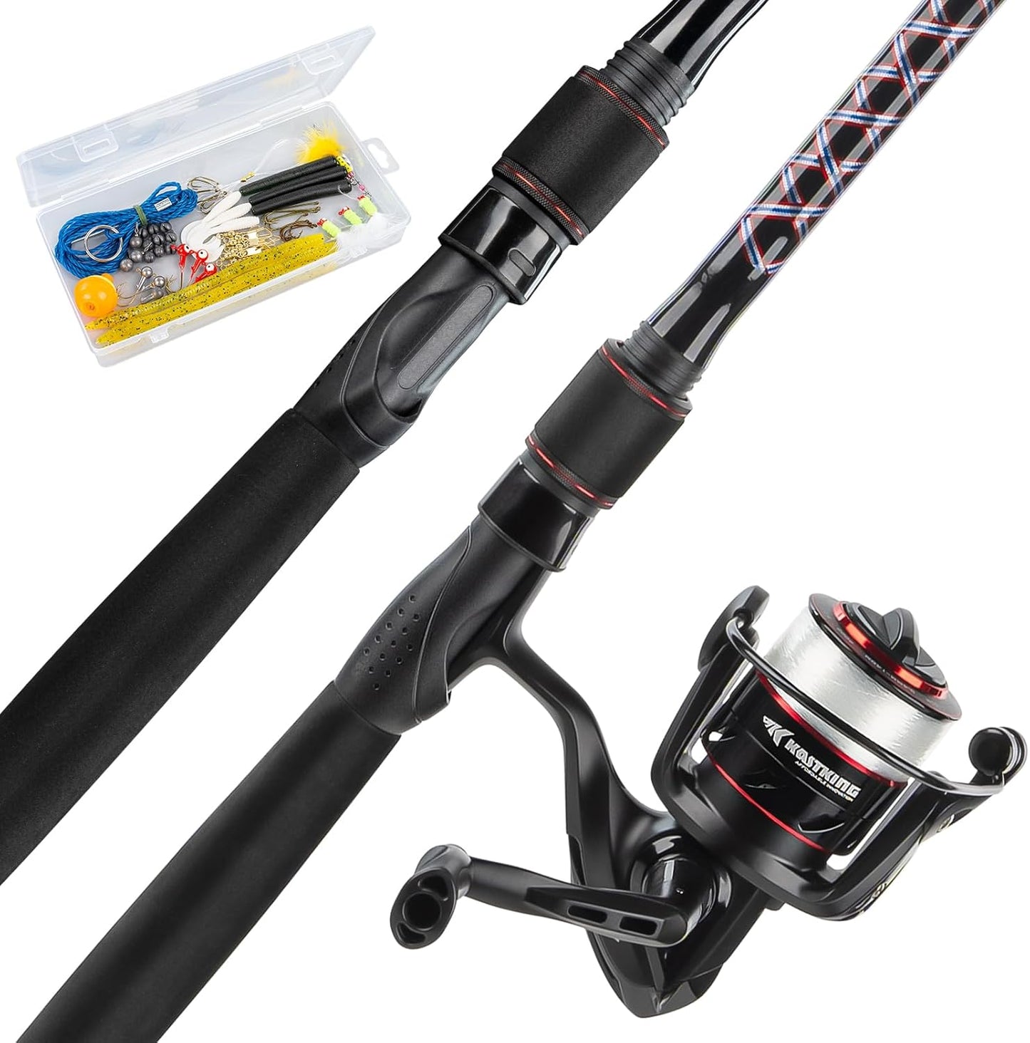 KastKing Brutus Fishing Rod and Reel Combo for Anglers