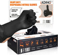Black Nitrile Gloves Powder-Free, Latex-Free 6 mil - Food Safe