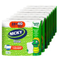 Nicky Elite Adapt-A-Size Paper Towels 24 Large Rolls - Ultra Strong