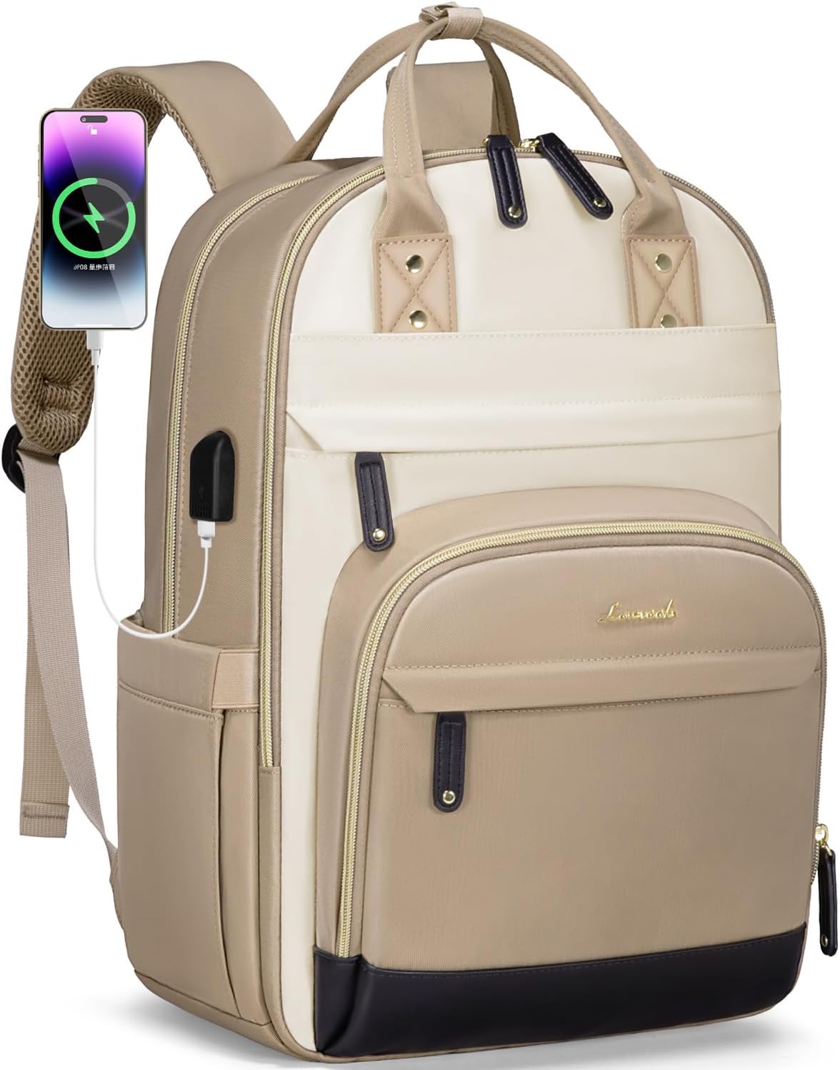 LOVEVOOK Laptop Backpack for Women - Stylish and Functional