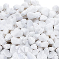 Polished White River Rocks for Plants and Garden Landscaping