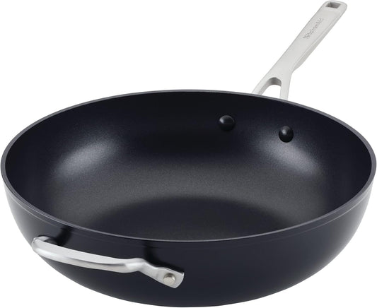 KitchenAid Hard Anodized Nonstick Stir Fry Pan for Induction