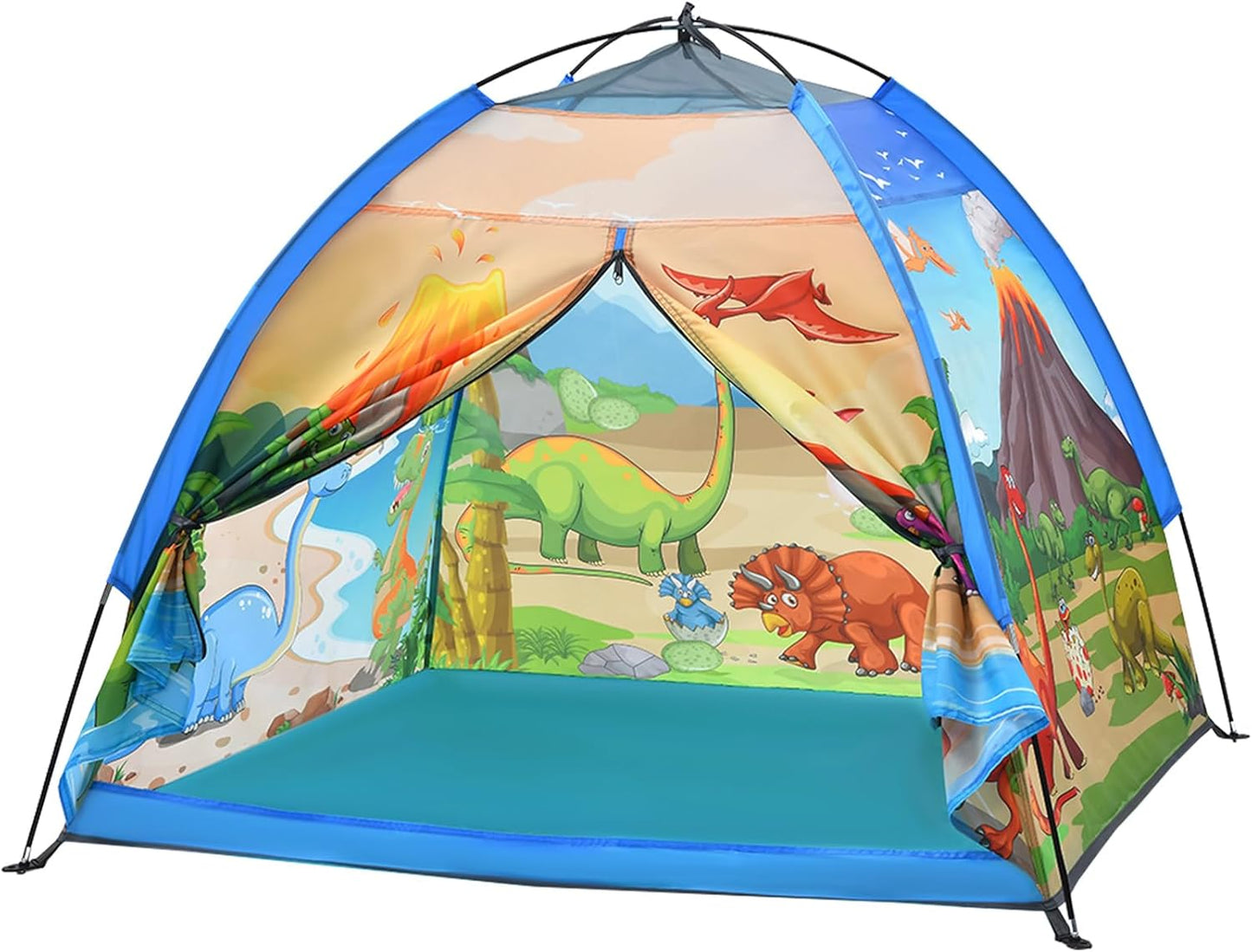 YANZ Kids Dinosaur Dome Tent - For Indoor/Outdoor Fun!