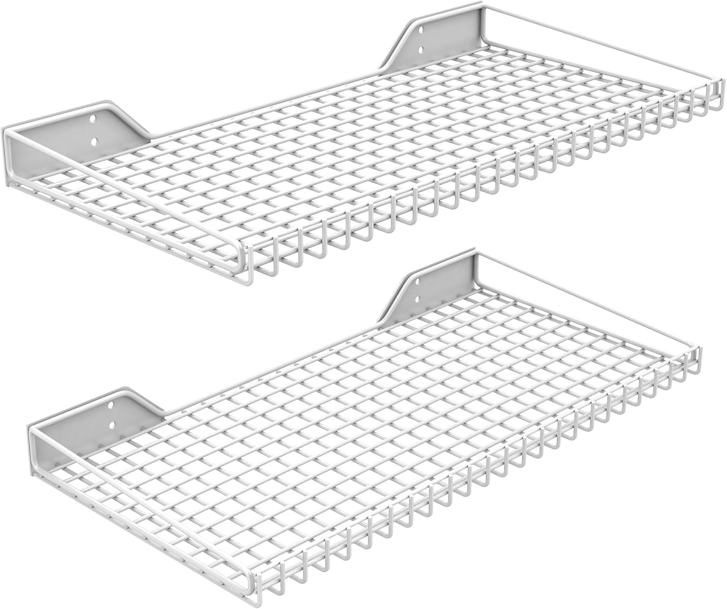 Ultrawall Wall Mounted Storage Shelf for Garage, 2 Pack Heavy-Duty