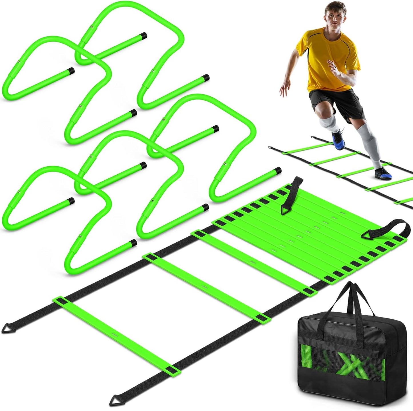 Speed and Agility Training Equipment Set for Kids and Adults