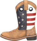 Smoky Mountain Boots Boy's Stars and Stripes - Durable Kids Western