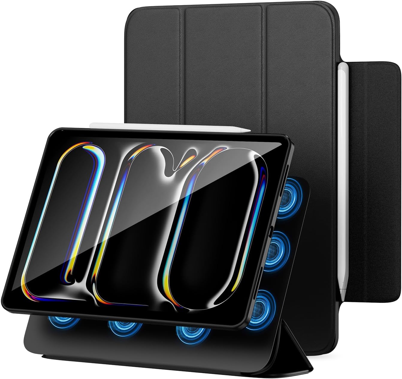iPad Pro 13 inch Case M5/M4 with Detachable Magnetic Design