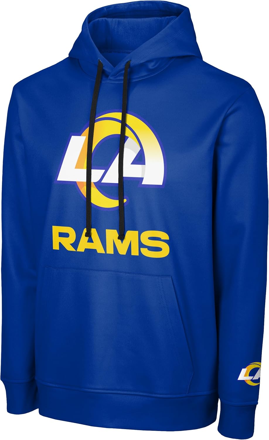 FOCO NFL Men's Official Sideline Primary Logo Performance Hoodie