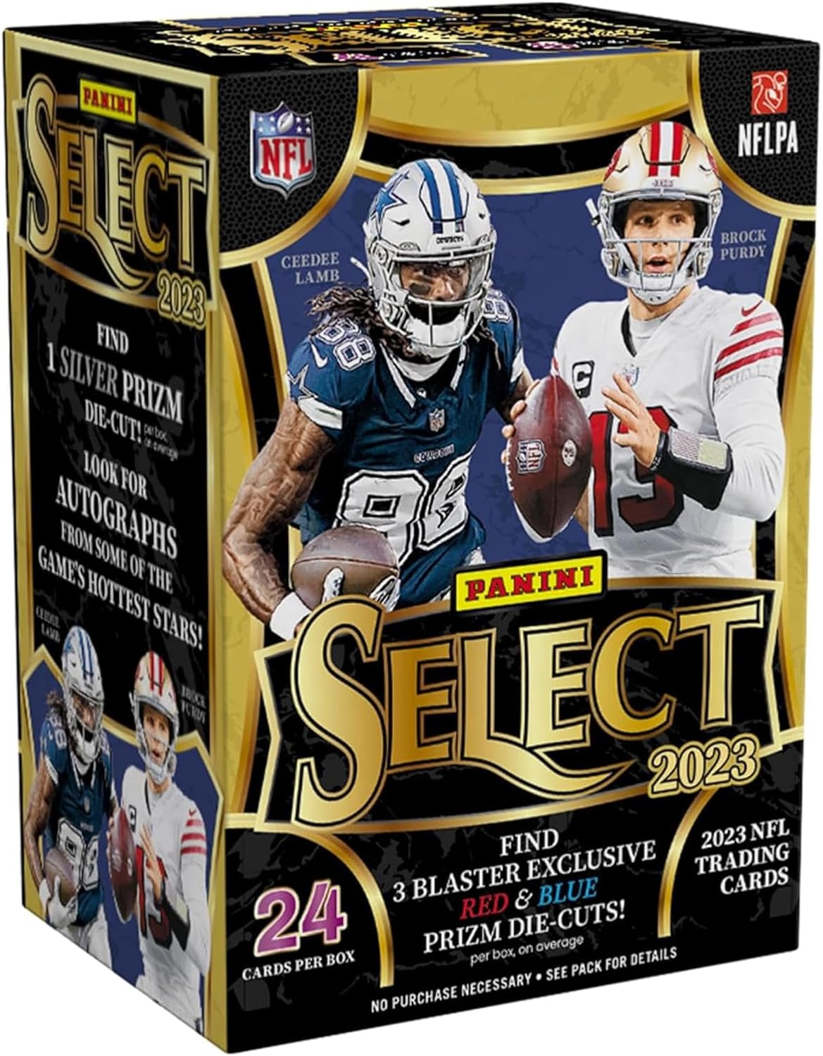 2023 Panini Select Football Blaster Box with Red & Blue Prizms