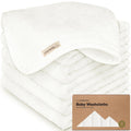 KeaBabies Bamboo Baby Washcloths - Soft & Gentle