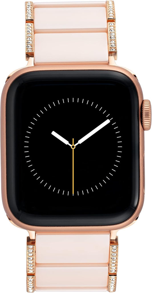 Anne Klein Ceramic Link Fashion Bracelet for Apple Watch Bands