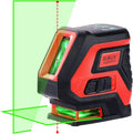 Laser Level Self Leveling with 2 Plumb Dots and Green Cross Line