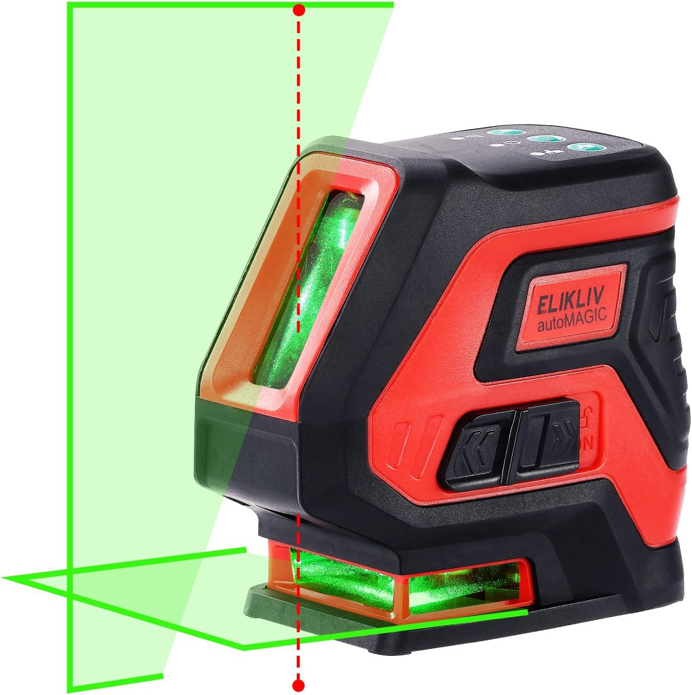 Elikliv Self Leveling Laser Level with 2 Plumb Dots Tool