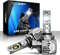 NOVSIGHT 9005 LED Fog Light Bulbs - 6500K Cool White, Plug and Play
