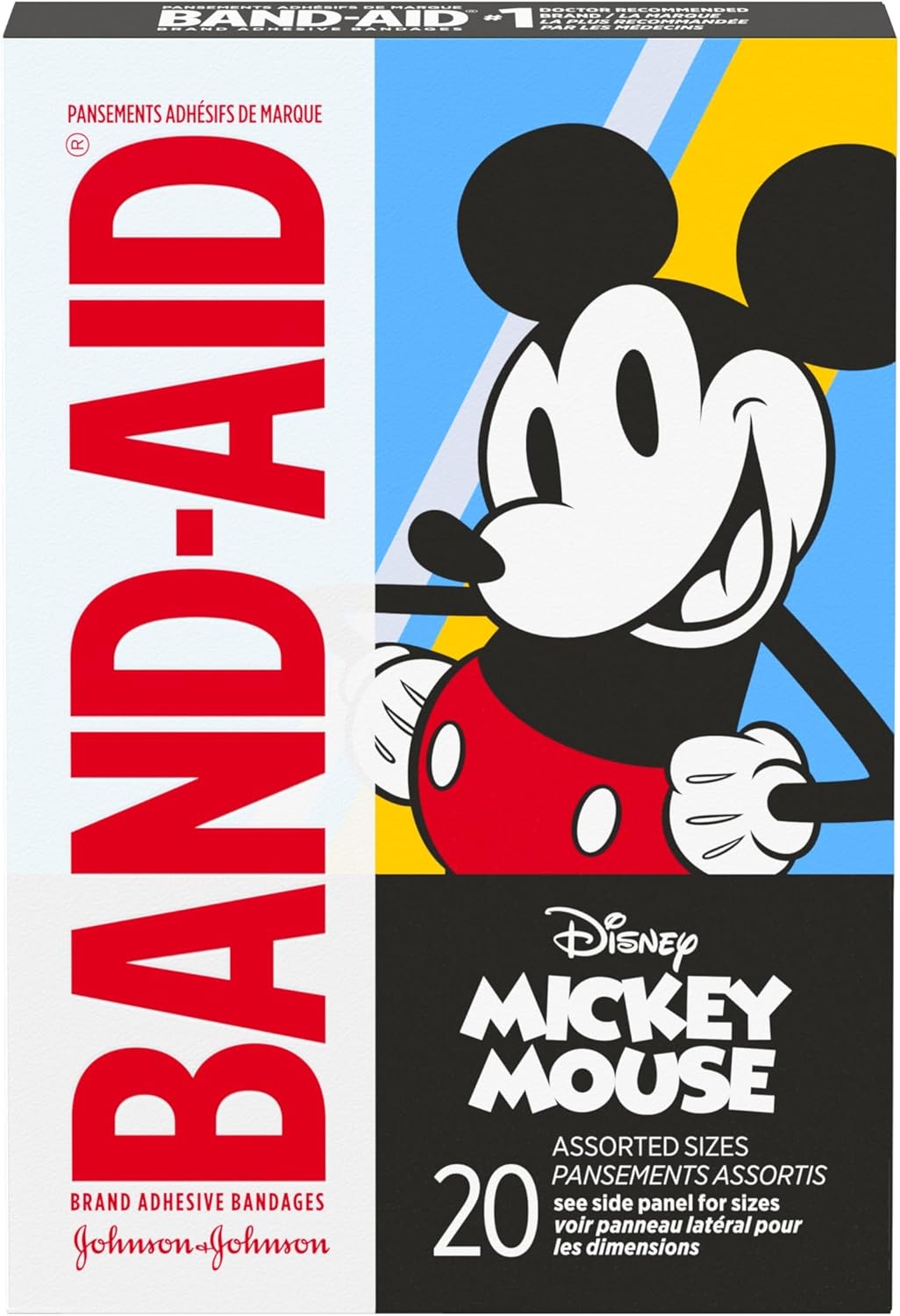 Disney Mickey Mouse Fun Bandages, 20ct