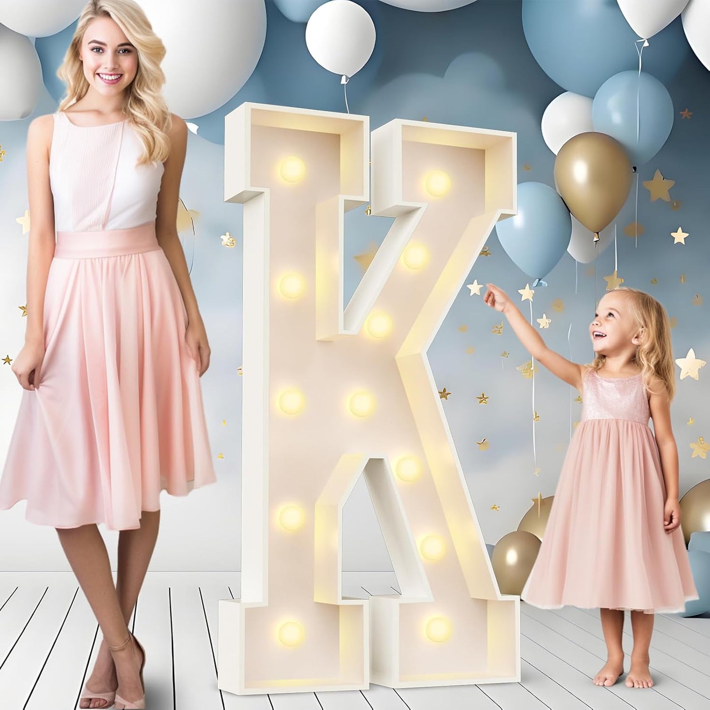4FT Light Up Letters for Party Decoration - Perfect for Events